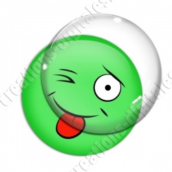 Image digitale - emoji clin d'oeil