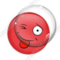 Image digitale - emoji clin d'oeil