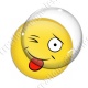 Image digitale - emoji clin d'oeil