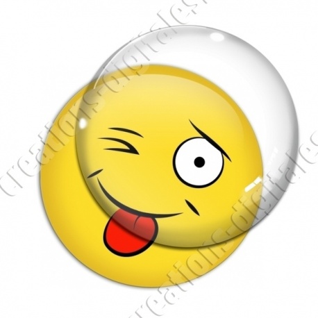 Image digitale - emoji clin d'oeil