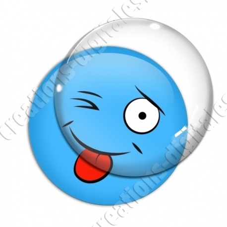 Image digitale - emoji clin d'oeil