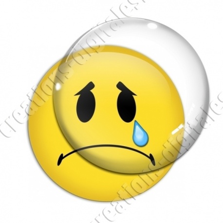 Image digitale - emoji triste