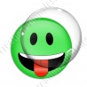 Image digitale - emoji langue