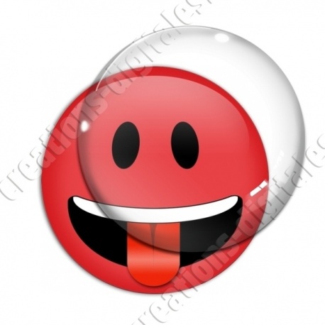 Image digitale - emoji langue