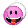Image digitale - emoji langue