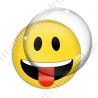 Image digitale - emoji langue