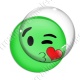 Image digitale - emoji bisou