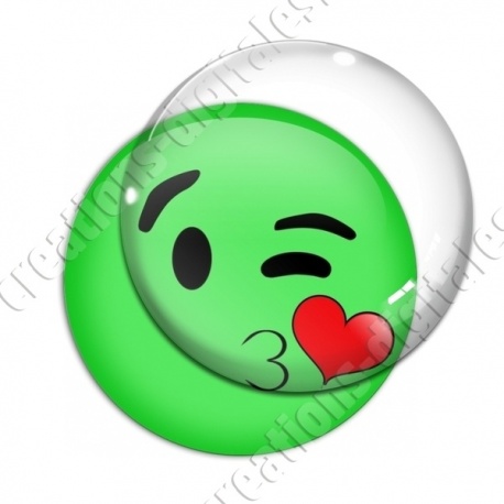 Image digitale - emoji bisou