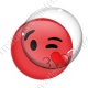 Image digitale - emoji bisou