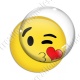 Image digitale - emoji bisou