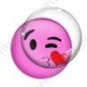 Image digitale - emoji bisou
