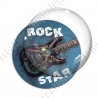 Image digitale - Rock'n'Roll guitare décorée