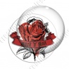 Image digitale - Rock'n'Roll rose rouge