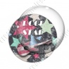 Image digitale - Rock star  - guitare rouge