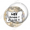 Image digitale - Moi blonde et alors ?