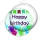 Image digitale - Bon anniversaire - Ballons 02 happy