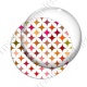 Image digitale - Etoile 4 branches 03 ton rose