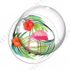 Image digitale - Flamant rose tropical 01