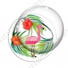 Image digitale - Flamant rose tropical 02