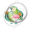 Image digitale - Flamant rose tropical 03