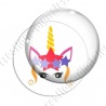 Image digitale - Tête de licorne 01