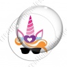 Image digitale - Tête de licorne 02