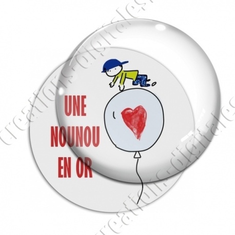 Image digitale - Une nounou en or