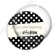 Image digitale - Une nounou qui déchire - Pois noir