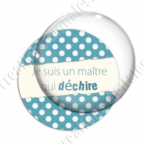 Image digitale - Un Maître qui déchire - Turquoise