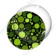 Image digitale - Ronds multi-tailles - Vert
