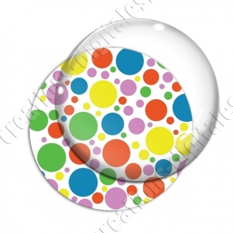 Image digitale - Ronds multi-tailles - Multicolore 02
