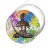 Image digitale - Yoga Peace and love