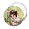Image digitale - Femme au chapeau