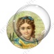 Image digitale - Fillette à robe jaune