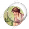 Image digitale - Femme de profil