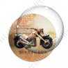 Image digitale - Motard Born to ride 02