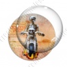 Image digitale - Couple de Motards squelette