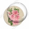 Image digitale - Fleurs roses