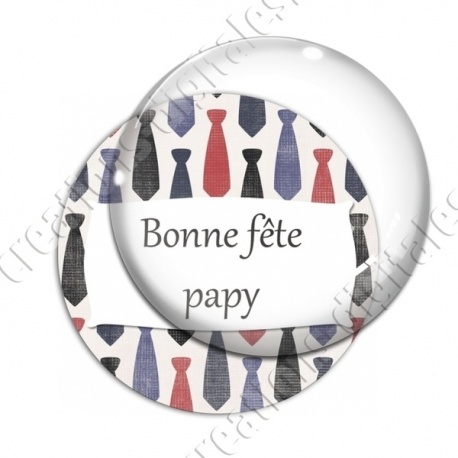 Image digitale - Bonne fête papy - Cravates