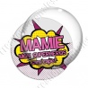 Image digitale - Comics - Mamie superhéros rose