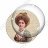 Image digitale - Dame au chapeau