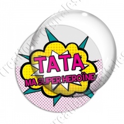 Image digitale - Comics - Tata ma superhéroine