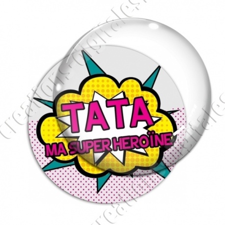 Image digitale - Comics - Tata ma superhéroine