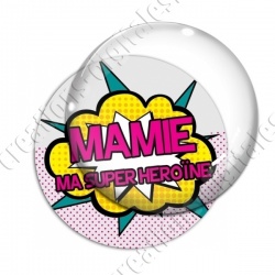Image digitale - Comics - Mamie ma superhéroine