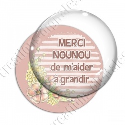Image digitale - Merci Nounou de m'aider à grandir