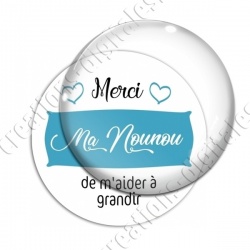 Image digitale - Merci ma nounou de m'aider à grandir