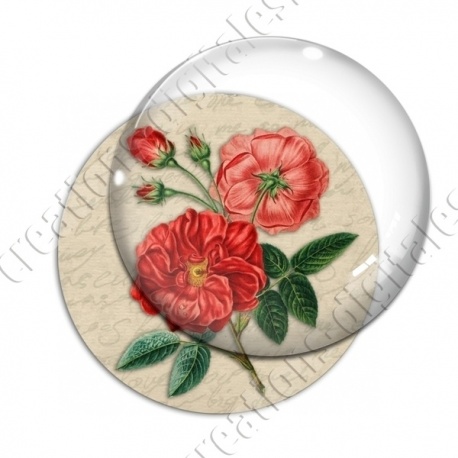Image digitale - Fleur rouge