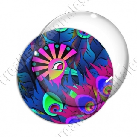 Image digitale - paon flashy