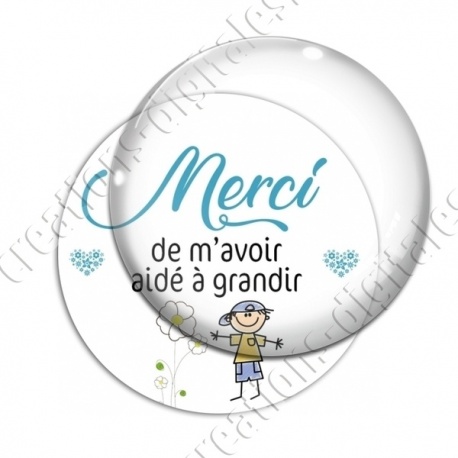 Image digitale - Merci de m'avoir aidé à grandir