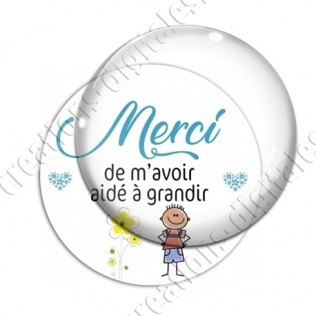 Image digitale - Merci de m'avoir aidé à grandir